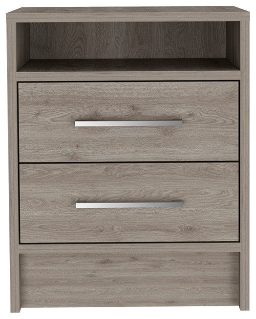 Leyva Nightstand, Light Gray