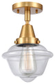 INNOVATIONS LIGHTING 447-1C-SG-G532 Small Oxford Flush Mount