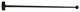 Kingston Brass 48" Ceiling Support, Oil Rubbed Bronze
