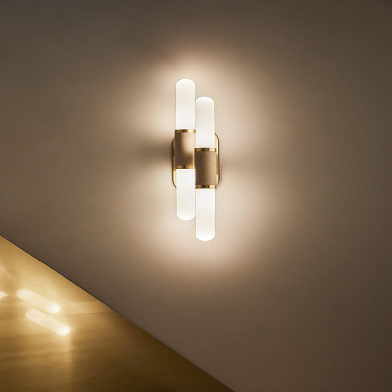 Luxury LED Wall Lamp in a Nordic Style for Dining Room, Restaurant, 2 Lights