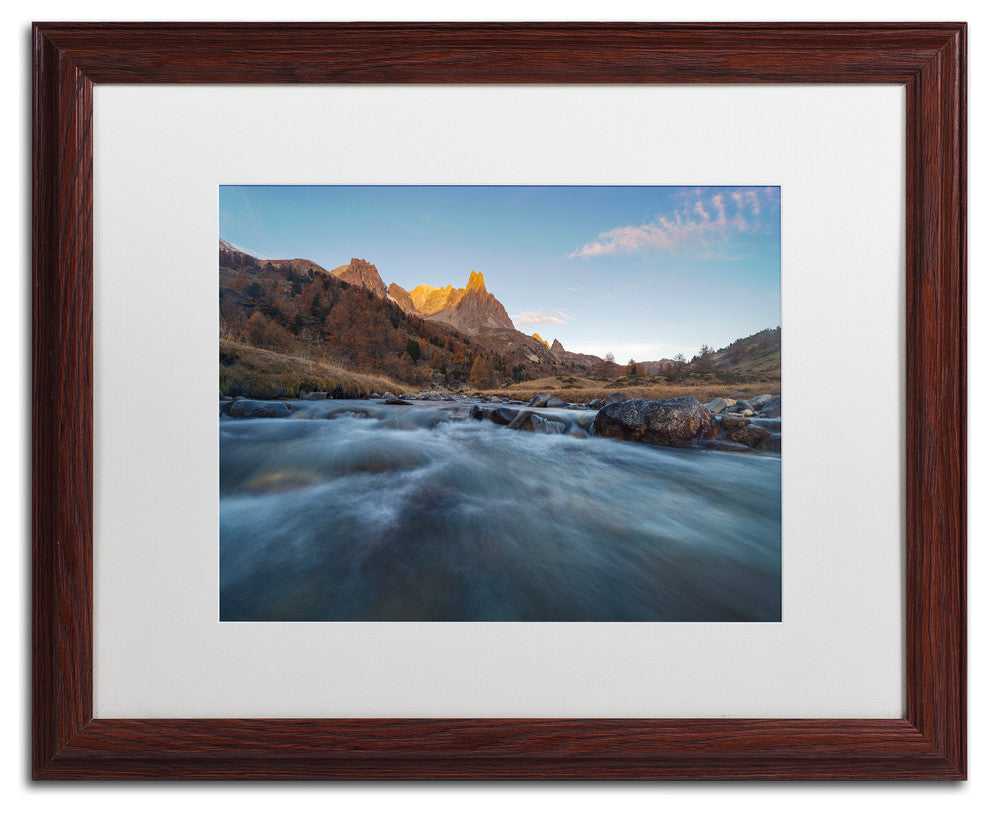 Mathieu Rivrin 'Admire Nature' Matted Framed Art, Wood Frame, White, 20x16
