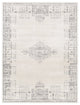 Surya Roma ROM-2346 9'x12'3" Rug, Medium Gray/Light Gray/White