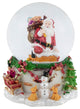 7" Musical Santa Claus, Chimney Christmas Snow Globe