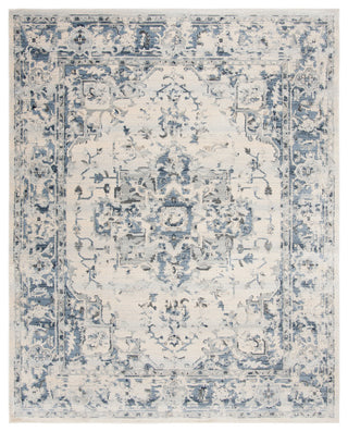 Safavieh Charleston CHL411A Rug, Ivory/Navy, 6' X 9'