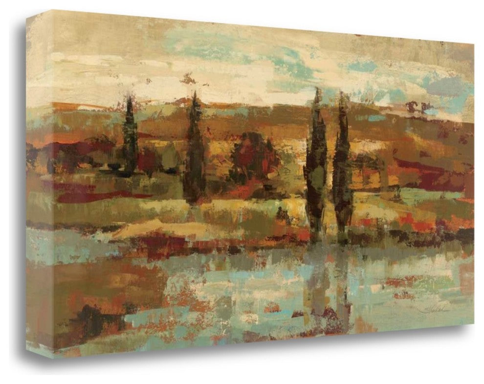 "Hot Day" By The River, Giclee Print on Gallery Wrap Canvas, Ready to Hang