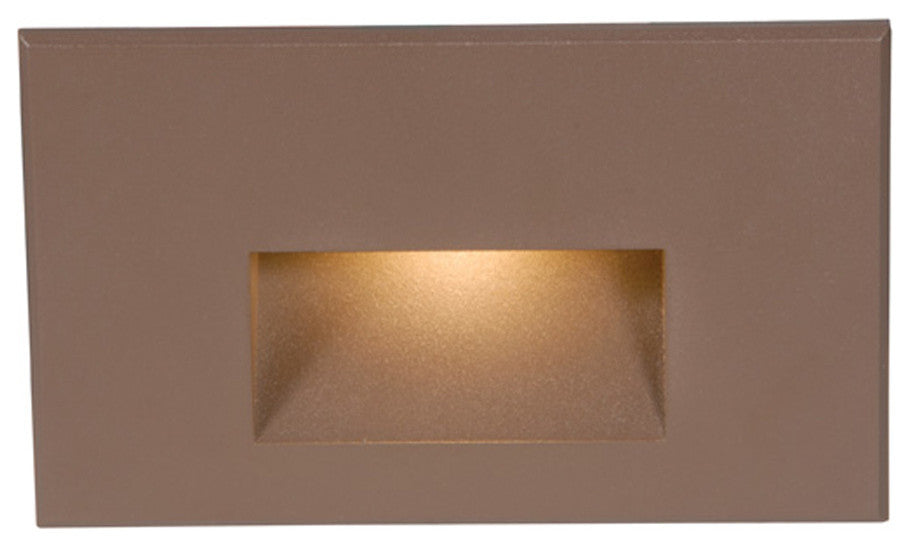 LEDme Horizontal Step and Wall-Light 277V Blue, Bronze