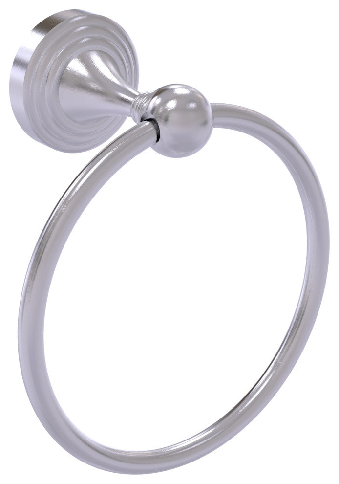 Sag Harbor Towel Ring, Satin Chrome