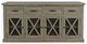 Telluride 70" Rustic Distressed Pine Four Drawer Sideboard Buffet Server