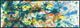 70x24 Smile Again II, Framed Artwork, Espresso