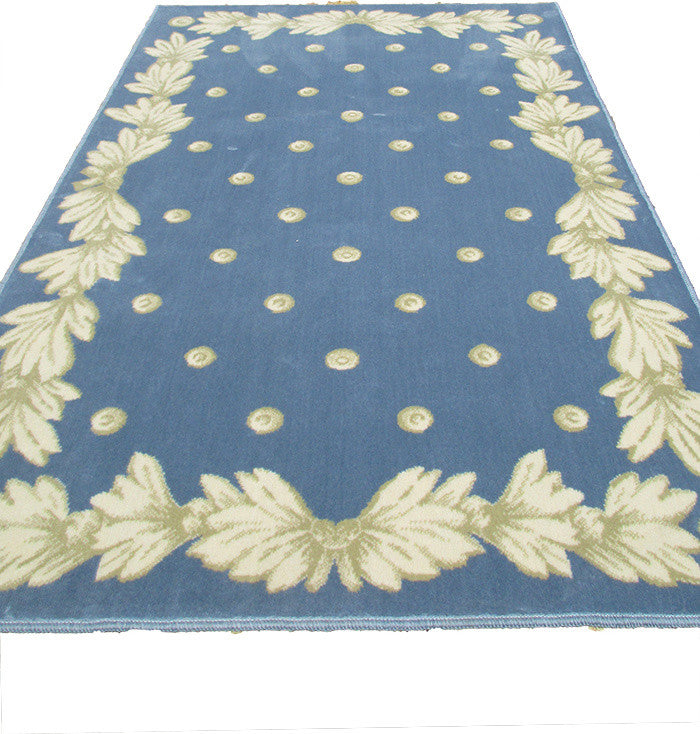 Agathe Serge Lesage Accent Rug, TipTop Collection, Bleu Fume