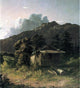 David Johnson House in the Adirondacks, 20"x25" Wall Decal