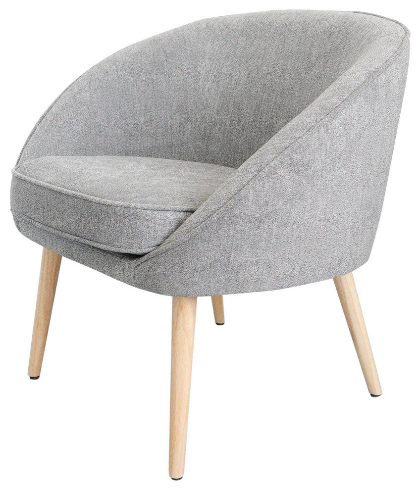 Contemporary Farah Chair Grey - Grey