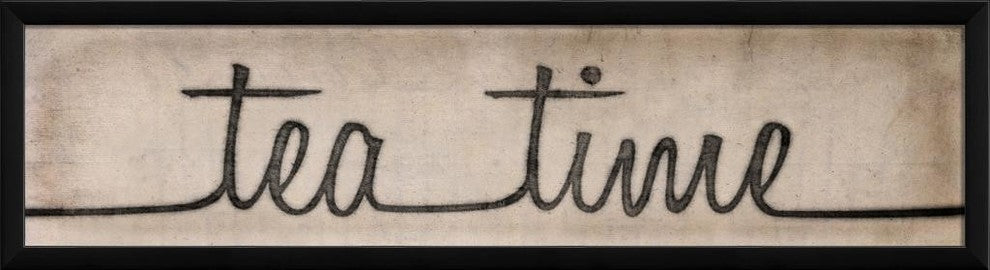 Tea Time Framed Sign