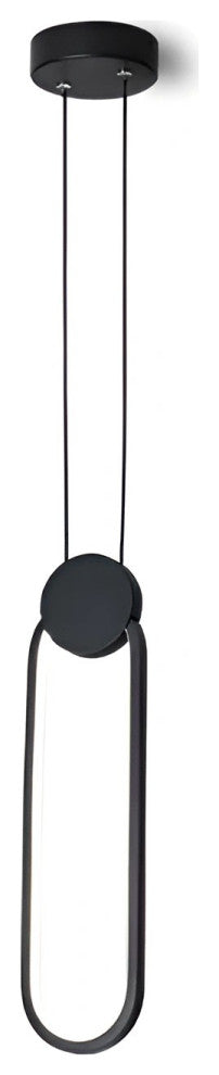 MIRODEMIÂ® Bouyon | Modern LED Minimalist Creative Long Pendant Light, Oval