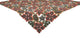 Dainty Leaf Embroidered Cutwork Harvest Table Topper, 36"x36"