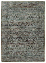 Oriental Weavers Andorra Blue/ Purple Oriental Indoor Area Rug 3'3"X5'2"