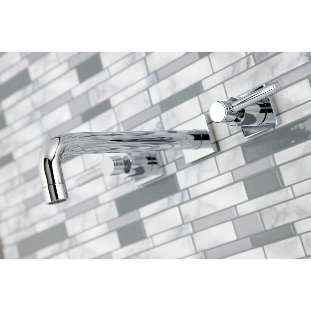 KS6021DL Wall Mount Tub Faucet, Polished Chrome