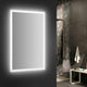 Angelo Bathroom Mirror With Halo Style LED Lighting and Defogger, 48"x30"