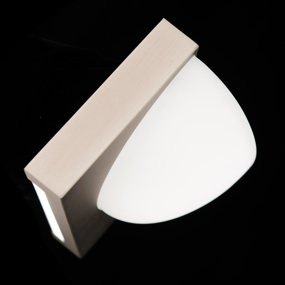 Mylie 10" LED Wall Sconce 3000K, Brushed Nickel