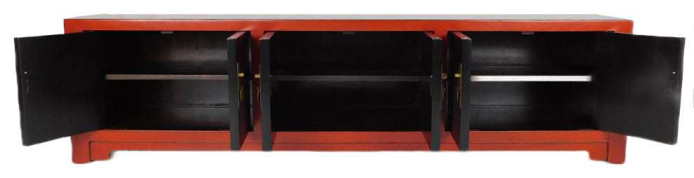 Chinese Low Boy Shanxi 6 Door Low Buffet