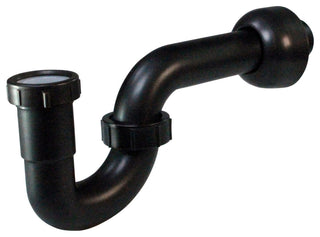 Decorative ABS Plastic P-Trap 1-1/2", Oil Rubbed Bronze