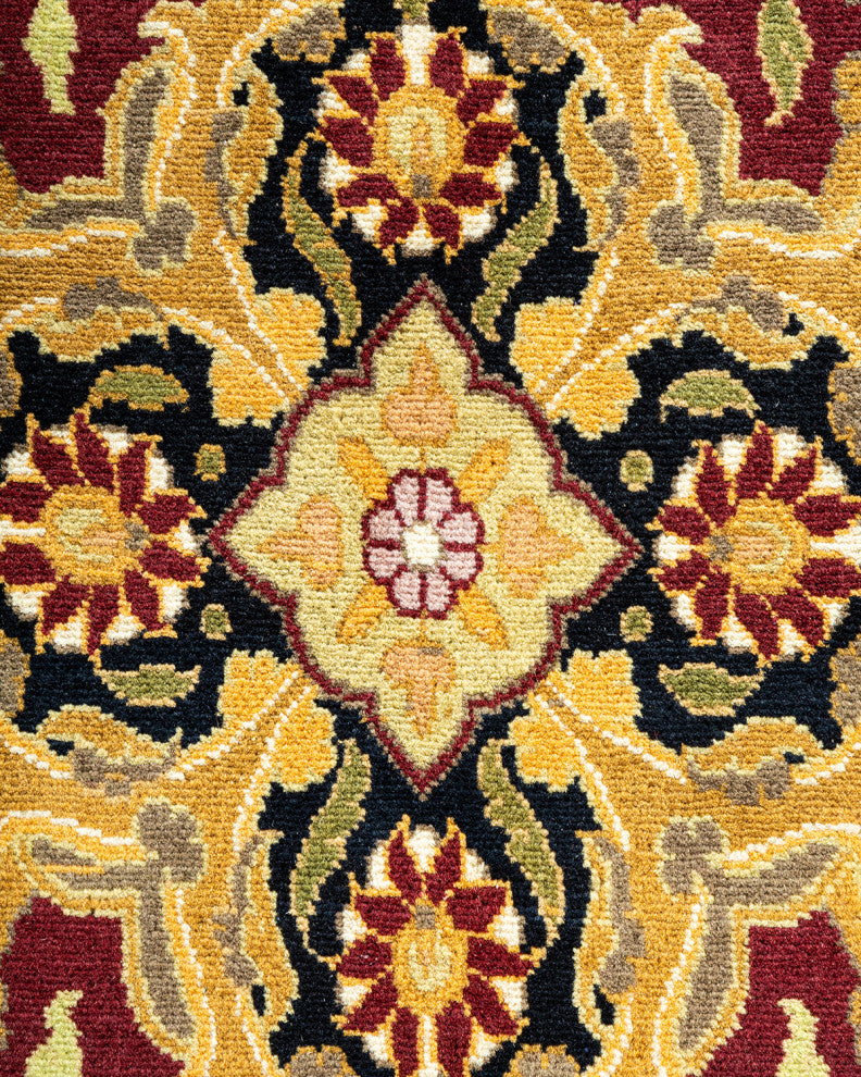 Mogul, One-of-a-Kind Hand-Knotted Area Rug Red, 10' 1" x 13' 9"