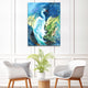 Heron in Color' Ready2HangArt Canvas by Leslie Owens, 30"x40"