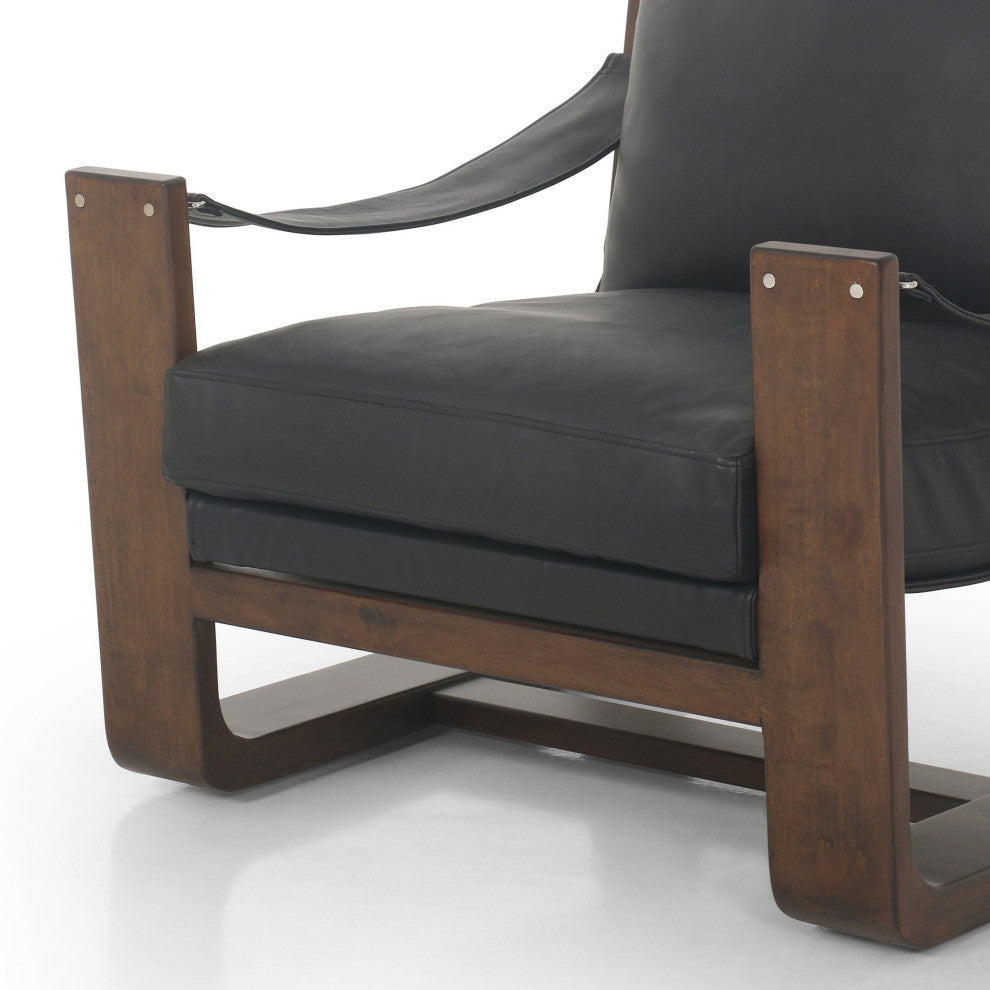Cesar Chair Carson Black, Almond