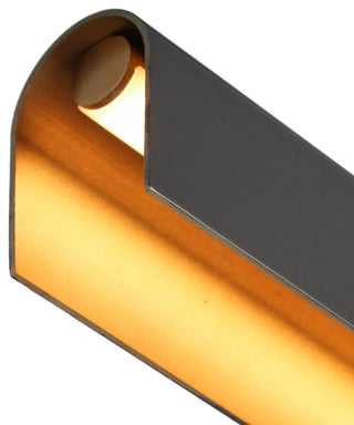 LNC 3-Tier LED Bar, 40.5" Black Modern Linear Kitchen Island Light