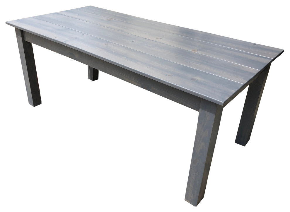 Grey Farmhouse Table, 66