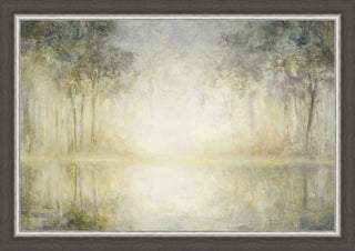 Morning Mist Framed Fine Art Print, Hand Embellished