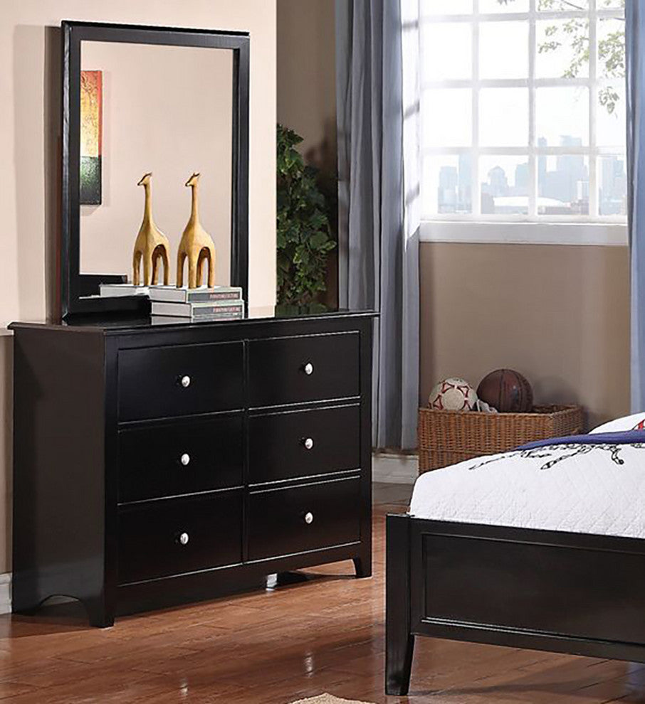 Classic Black Dresser