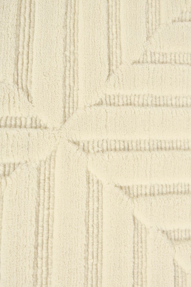 Weave & Wander Calistoga Rug, Ivory, 2'x3'