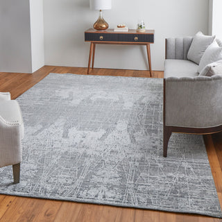 Kinton Modern Abstract, Gray, 2'6"x14' Runner