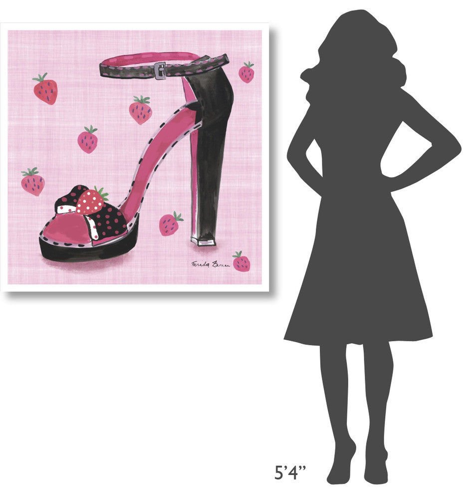 "Love Shoes I" Digital Paper Print by Farida Zaman, 38"x38"
