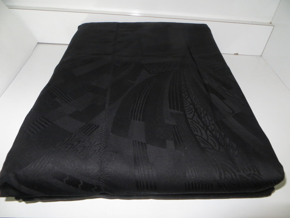 Sferra Lauren Shanghai  Luxe Josephine Egyptian Cotton Black King Sheet Set