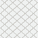 Metro Lantern Matte White Porcelain Floor and Wall Tile