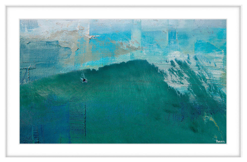 "See The Sea" Framed Painting Print, 30"x20"