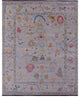 9' 4" X 11' 5" Turkish Oushak Hand Knotted Wool Rug - Q14812
