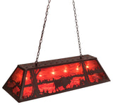 48 Long Buffalo Oblong Pendant