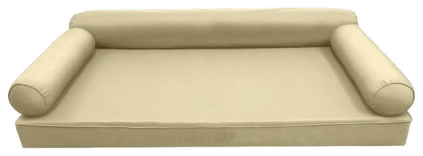 Style6 Twin Pipe Trim Outdoor Mattress Bolster Slip Cover COMPLETE SET AD103