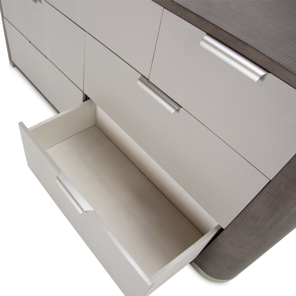 Roxbury Park Dresser with Mirror - Slate