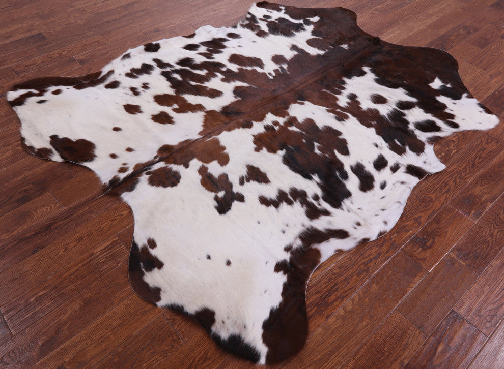 Natural Cowhide Rug 7' 5" X 6' 6" C1611
