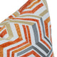 17" Jacquard Throw Pillows With Inserts, Set of 2, Zucchini Tanger