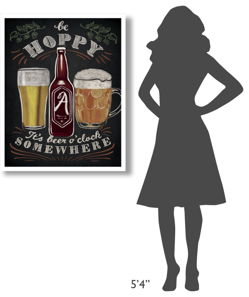 "Beer O Clock I" Digital Paper Print by Wellington Studio, 30"x37"