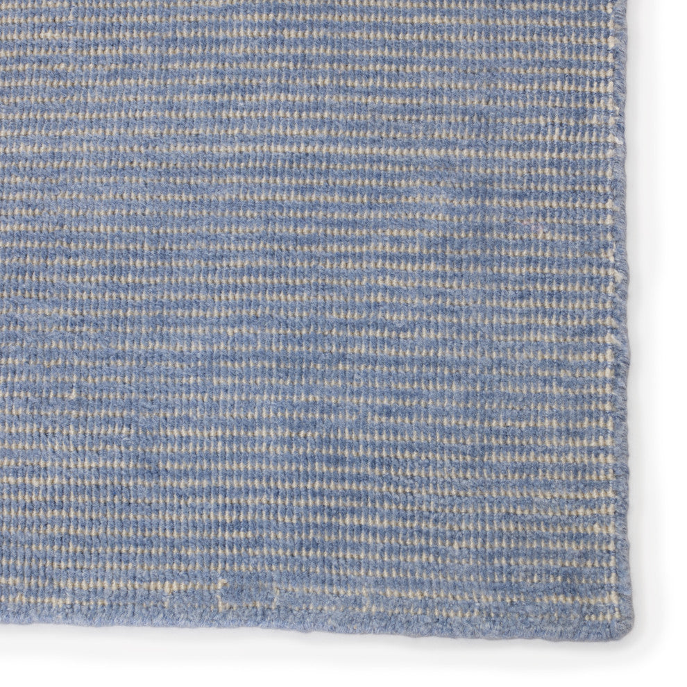 Jaipur Living Danan Indoor/ Outdoor Striped Light Blue/ Cream Area Rug 4'X6'