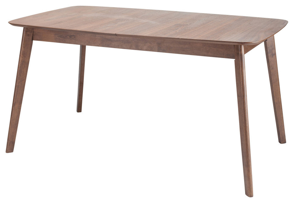 Loel Walnut Wood Dining Table