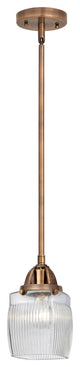 INNOVATIONS 288-1S-AC-G302-LED 1-Light Mini Pendant Antique Copper