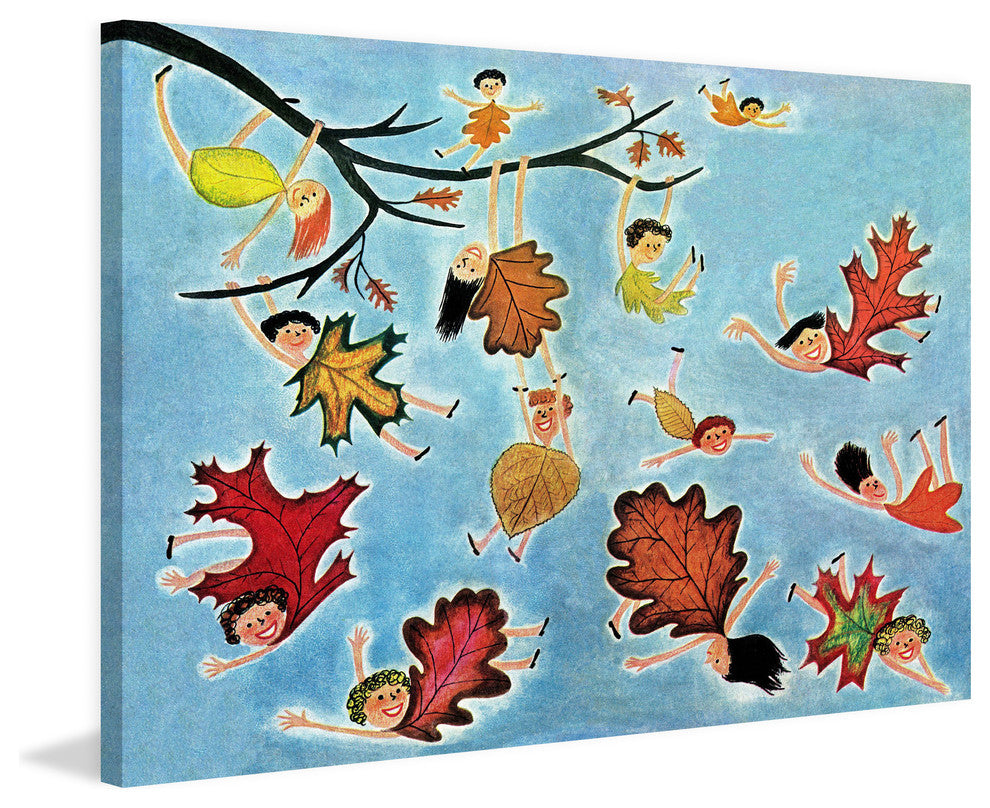 "Autumn" Painting Print on Canvas by Curtis