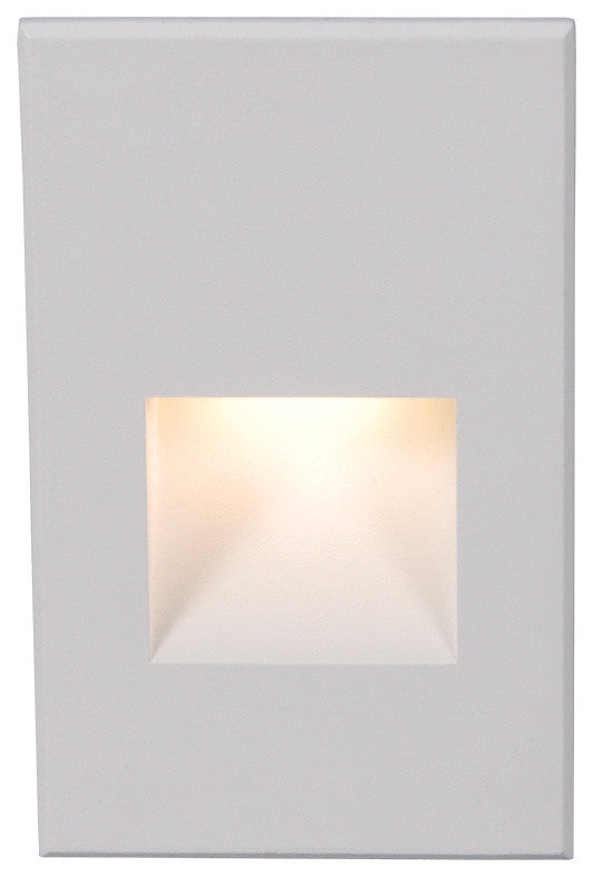WAC Lighting LEDme Vertical Indoor or Outdoor Step and Wall Light 277V, White